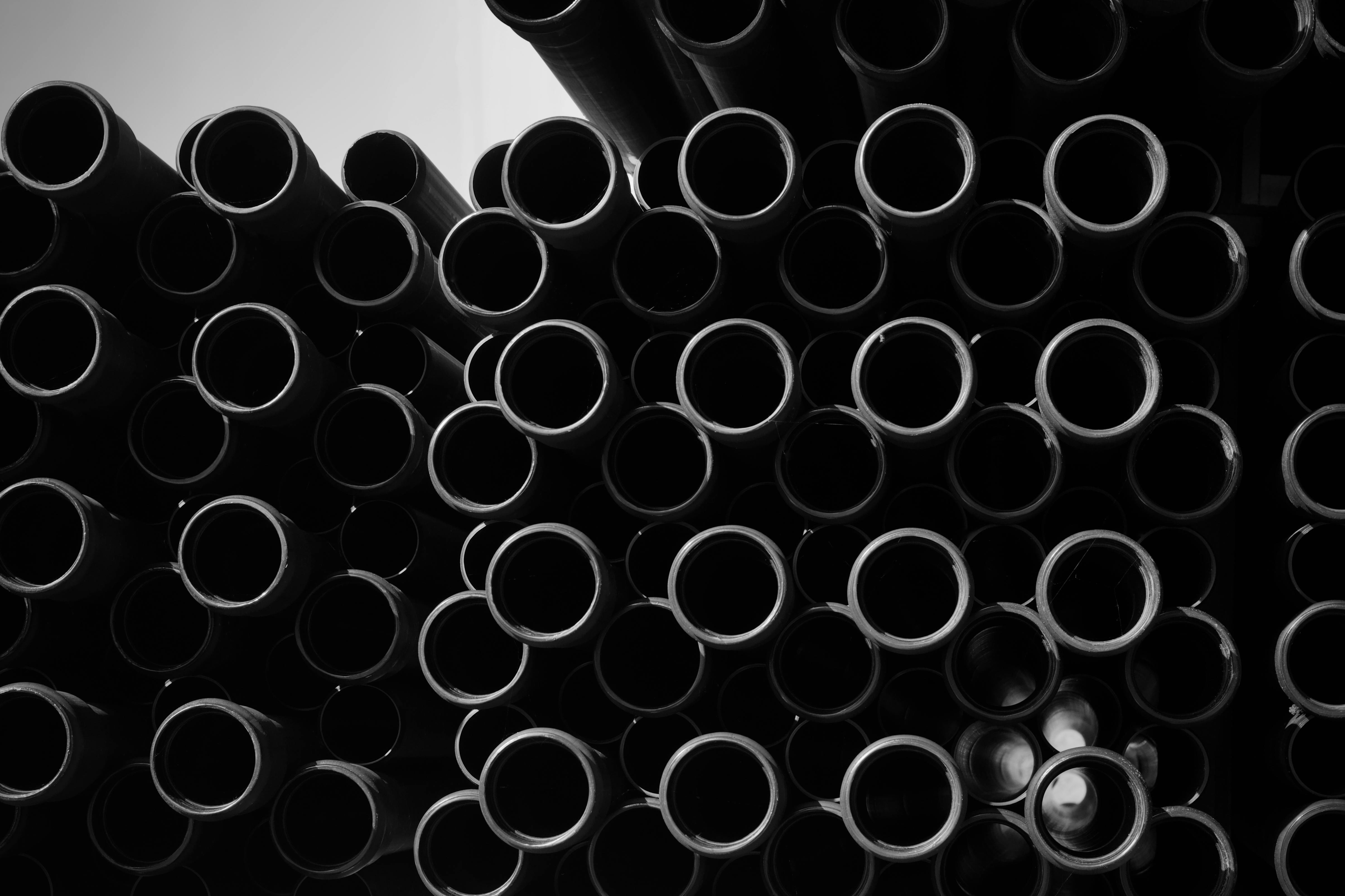 PVC pipes
